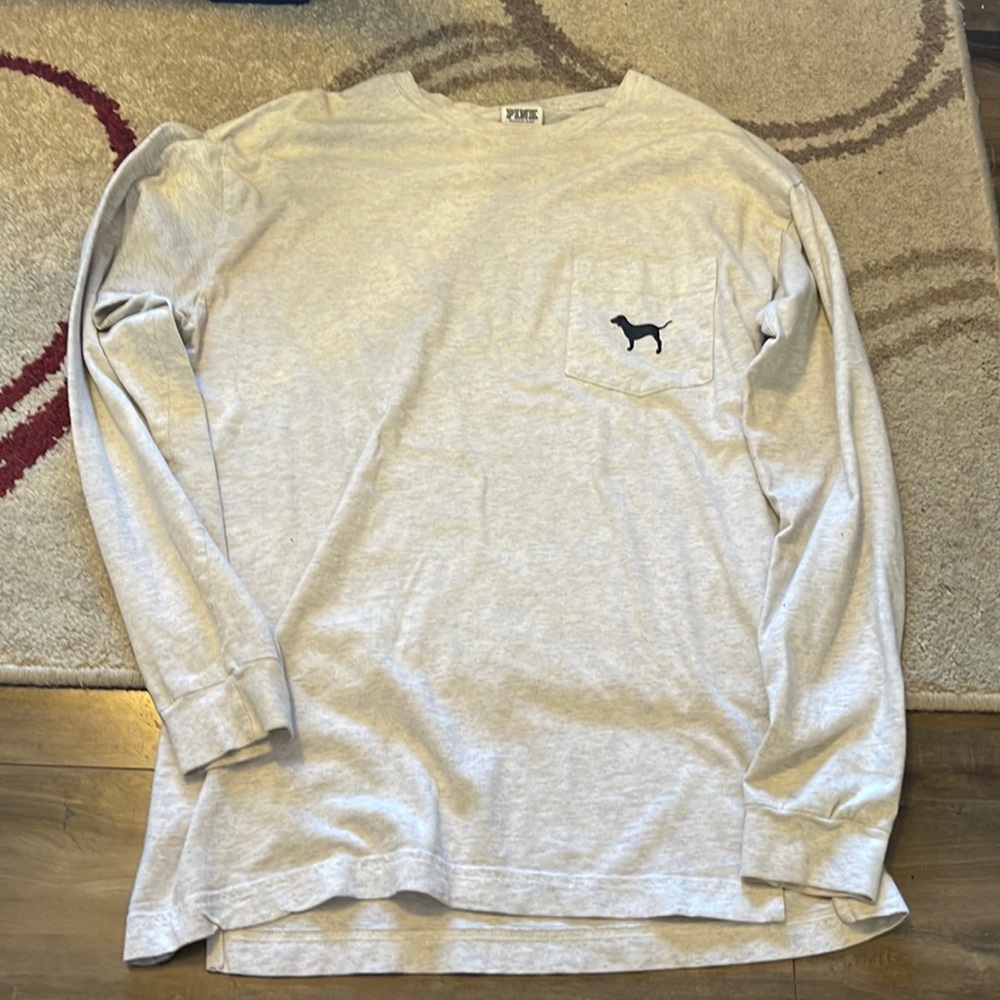Pink long sleeve shirt